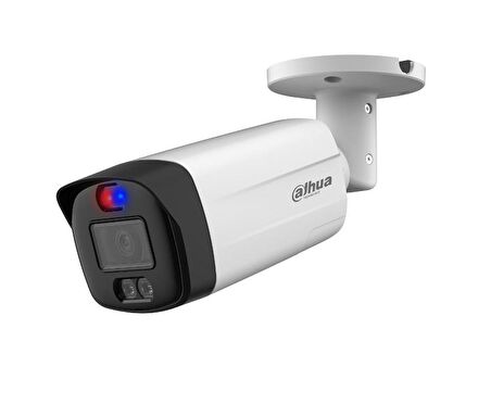 Dahua HAC-ME1509TH-A-PV-0360B-S2 5mp 3.6mm Sabit Lens Full-Color Dahili Sesli Sirenli IR Bullet AHD 