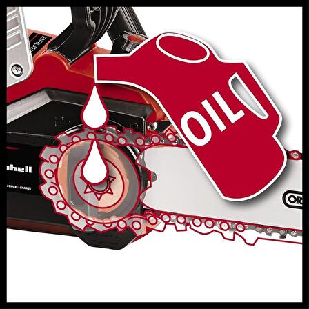 Einhell Professional Akülü Zincirli Testere GP-LC 36/35 Li-Solo Power X-Change (Li-Ion, 36 V, 33 cm kesim uzunluğu, 15 m/s kesim hızı, kömürsüz motor, akü ve şarj cihazı dahil değildir) - 4501780