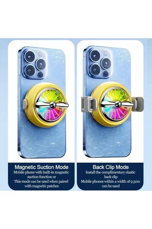 Oyuncu Telefon Soğutucu Fan, Cep Telefon Soğutma Radyatör Soğutucu