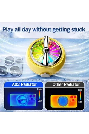 Oyuncu Telefon Soğutucu Fan, Cep Telefon Soğutma Radyatör Soğutucu