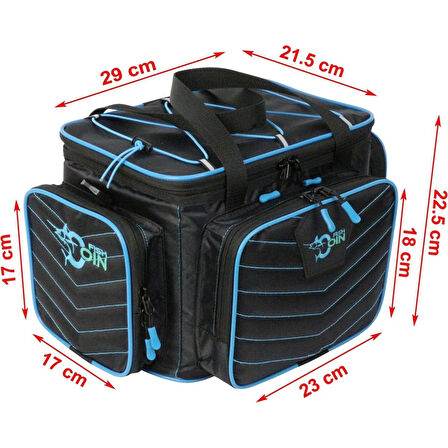 Fishcoin Balıkçı Ekipman Çantası 29X21.5X22.5 cm