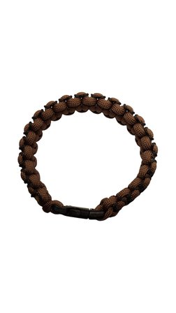 Paracord Bileklik Lacivert Haki, Unisex, Cobra Model, Dayanıklı El Örgüsü