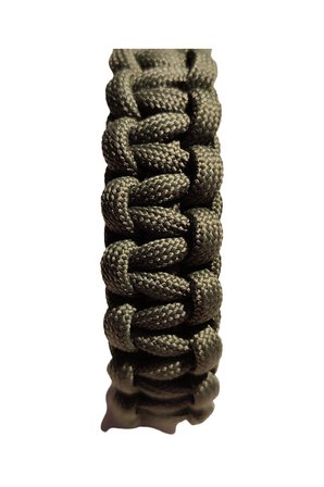 Paracord Bileklik Haki, Unisex, Cobra Model, Dayanıklı El Örgüsü