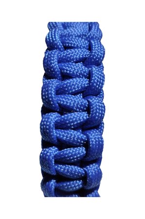 Paracord Bileklik Mavi, Unisex, Cobra Model, Dayanıklı El Örgüsü