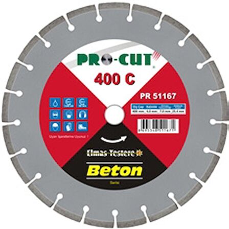 Procut PR51165 350mm Beton Kesme Bıçağı