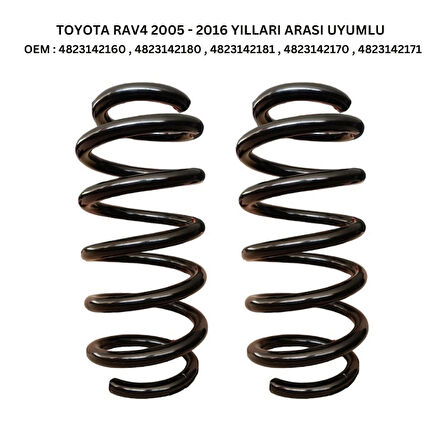 Toyota RAV4 (2005-2016) Uyumlu Standart Yay ST133067R - Arka Helezon Yay Takımı - 2 Adet