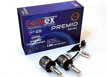 Femex Premio H7 Şimşek Etkili Led Xenon 54W 12.000 Lumen