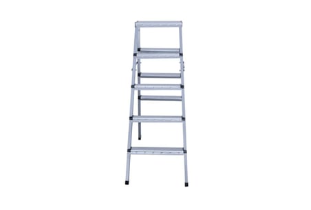 5+5 Basamaklı Çift Çıkışlı Katlanır Profil Merdiven 20X40 Çok Amaçlı/Pratik/Kolay