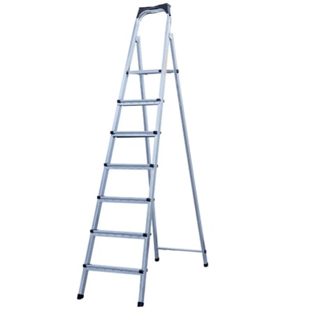 6+1 Basamaklı Katlanır Profil Merdiven 20X40 Çok Amaçlı/Pratik/Kolay