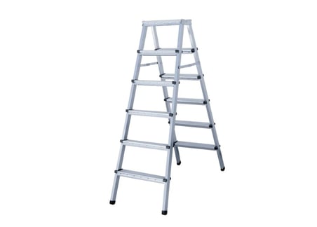 6+6 Basamaklı Çift Çıkışlı Profil Merdiven 20X40 Çok Amaçlı/Pratik/Kolay