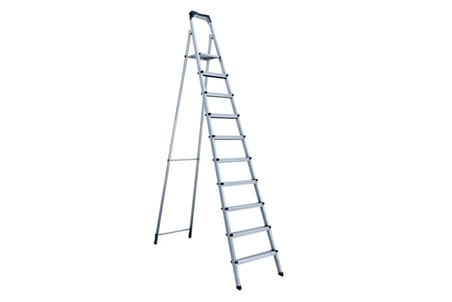 9+1 Basamaklı Katlanır Profil Merdiven 20X40 Çok Amaçlı/Pratik/Kolay