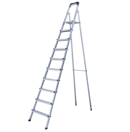 9+1 Basamaklı Katlanır Profil Merdiven 20X40 Çok Amaçlı/Pratik/Kolay