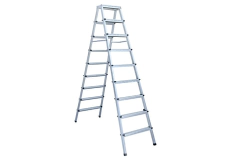 9+9 Basamaklı Çift Çıkışlı Profil Merdiven 20X40 Çok Amaçlı/Pratik/Kolay