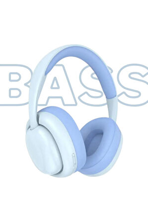 Kulak Üstü Extra Bass A+ Bluetooth 5.1 Kulaklık Tf Kart Aux 3.5mm Ayarlanabilir Boyut Hafif Yumuşak