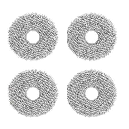 Roborock Q Revo robot süpürge ile uyumlu mop paspas- 4 Adet