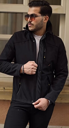 PRİFALDİ Su Ve Rüzgar Geçirmez Kürklü Softshell Erkek Mont 