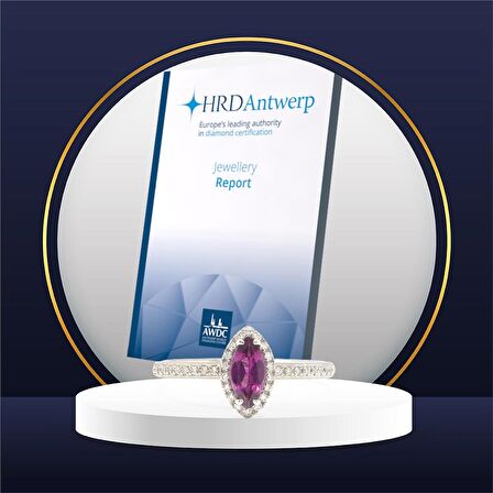 Markiz Radolite Pırlantalı Yüzük