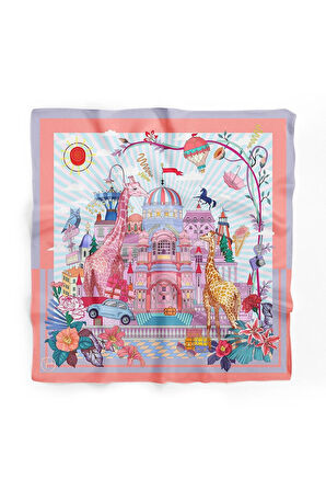 Art City Desen 50x50cm Bandana/Fular