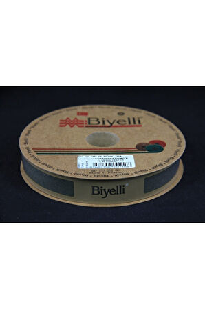 Biye Koton Katlı D14 Asker Yeşili 2 cm 25 Metre %65 Koton %35 Polyester
