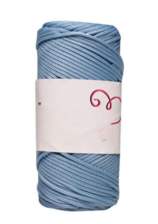 Makrome İpi 3mm Polyester Mavi