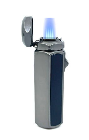 Parmida Hexagon Dört Torch Puro Çakmağı - Antrasit