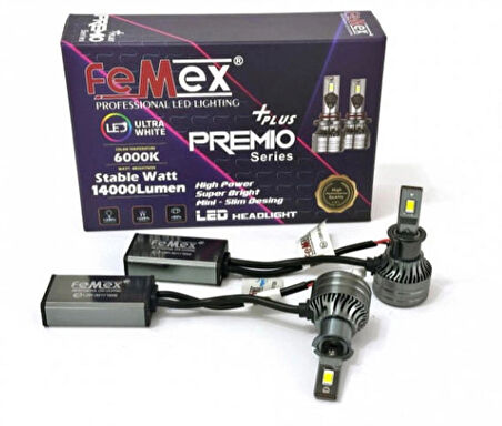 Premio Plus H3 Şimşek Etkili Led Xenon 14000 Lumen