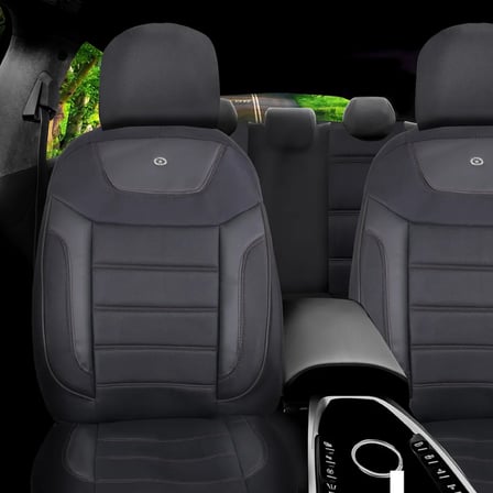 Fiat Tipo Araçlara Uyumlu Oto Koltuk Kılıfı Seti - Primier Serisi - Siyah