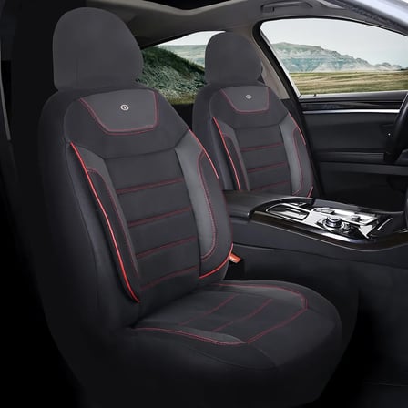 Audi A Serisi Araçlara Uyumlu Oto Koltuk Kılıfı Seti - Primier Serisi - Siyah