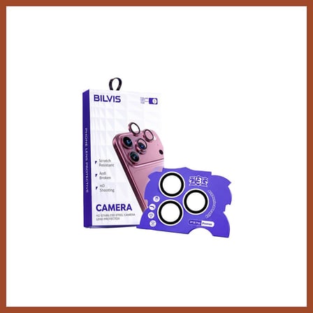 Bezos iPhone 18 Pro Max Bilvis Titan Kamera Lens - Gümüş PRO
