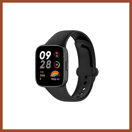 Bezos Redmi Watch 3 Origin Silikon Kordon - Siyah PRO