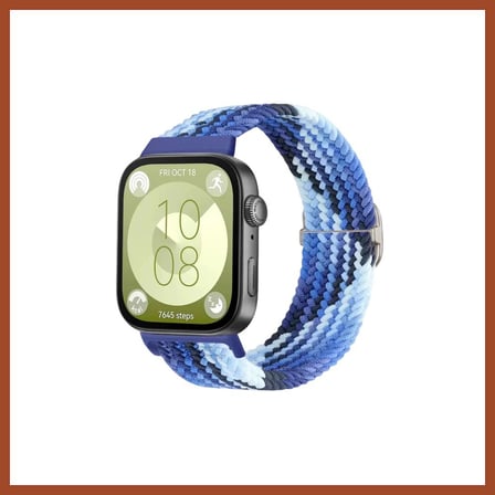 Bezos Huawei Fit 4 Star Kordon - Lacivert-Mavi PRO