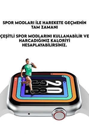 Prepare Watch 7 Siyah Akıllı Saat