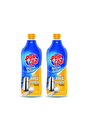 Ekstra Güçlü Pas Ve Kireç Çözücü 1 LT X 2 Adet