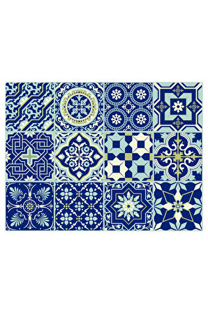 Mutfak ve Banyo Fayans Sticker - 12 Adet