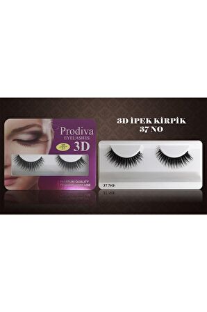 Prodiva 10'lu 3D İpek Takma Kirpik