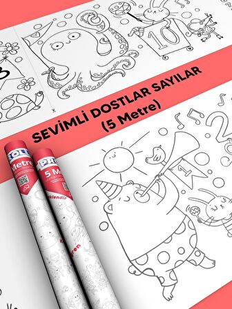 Sayılar Boyama Kağıdı