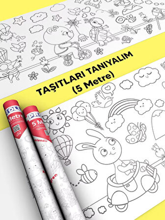 Taşıtlar Boyama Kağıdı