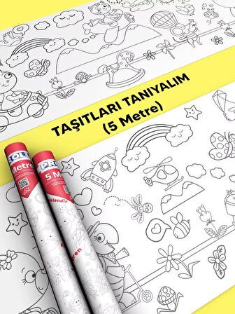 Taşıtlar Boyama Kağıdı