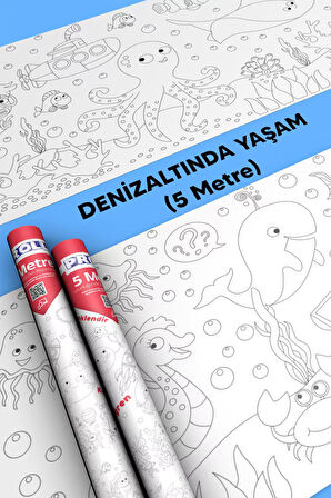 Denizaltı Boyama Kağıdı