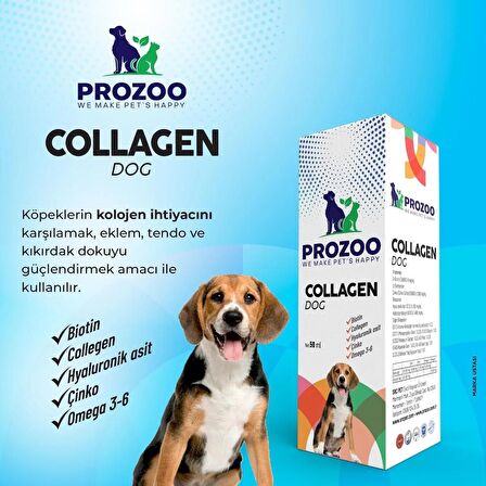 Köpekler Için Kolajen Damla 50 ml