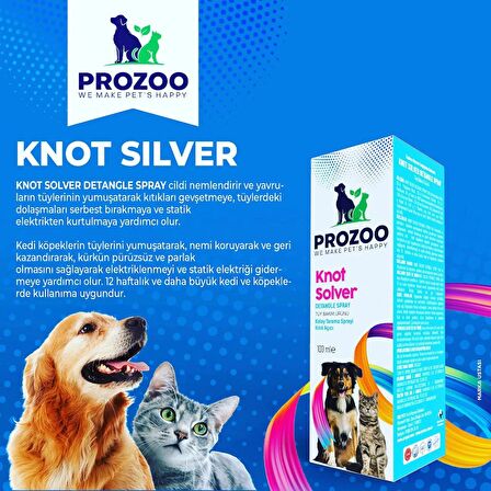 Kedi & Köpek Kolay Tarama Spreyi, Kıtık Açıcı Sprey 100 Ml