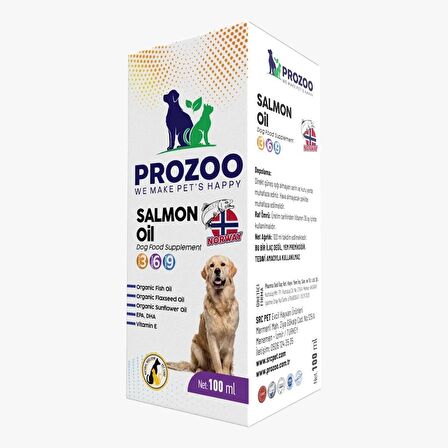 Samon Yağı Köpek 100 Ml