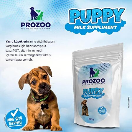 Yavru Köpek Süt Tozu 200 gr