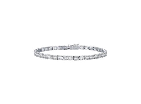 LUXURY COLLECTİON 2,74ct Pırlanta Su Yolu Bileklik