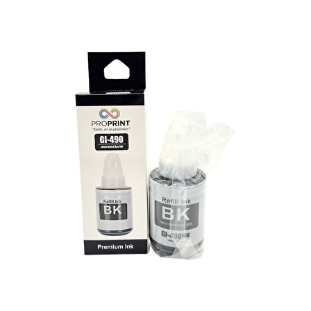 ProPrint Canon G4411 Siyah Mürekkep 135 ML GI-490