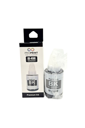 ProPrint Canon G4411 Siyah Mürekkep 135 ML GI-490