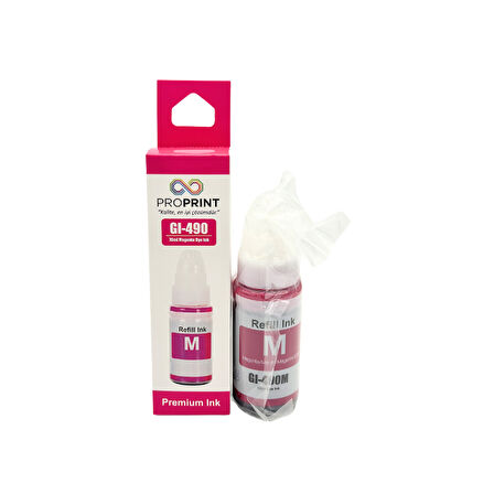 ProPrint Canon G3410 Kırmızı Mürekkep 70 ML GI-490