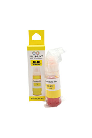 ProPrint Canon GI-40 Sarı Muadil Mürekkep 70 ML G6040