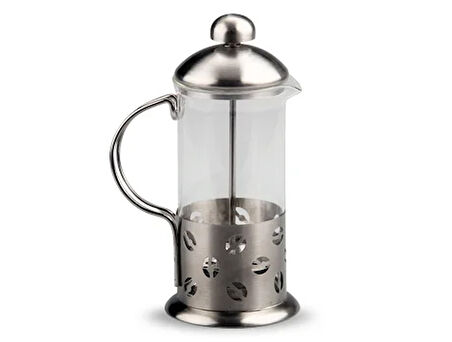 French Press Süzgeçli Çay ve Kahve Kupası