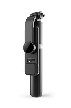 Işıklı Selfie Stick 360 Derece Bluetooth Kumandalı Selfie Çubuğu Fill Light Tripod Q02S